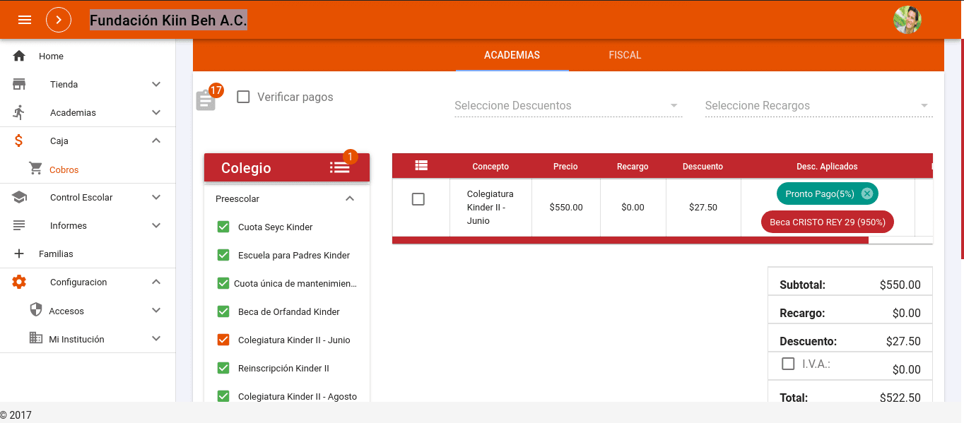 Terminal punto de venta