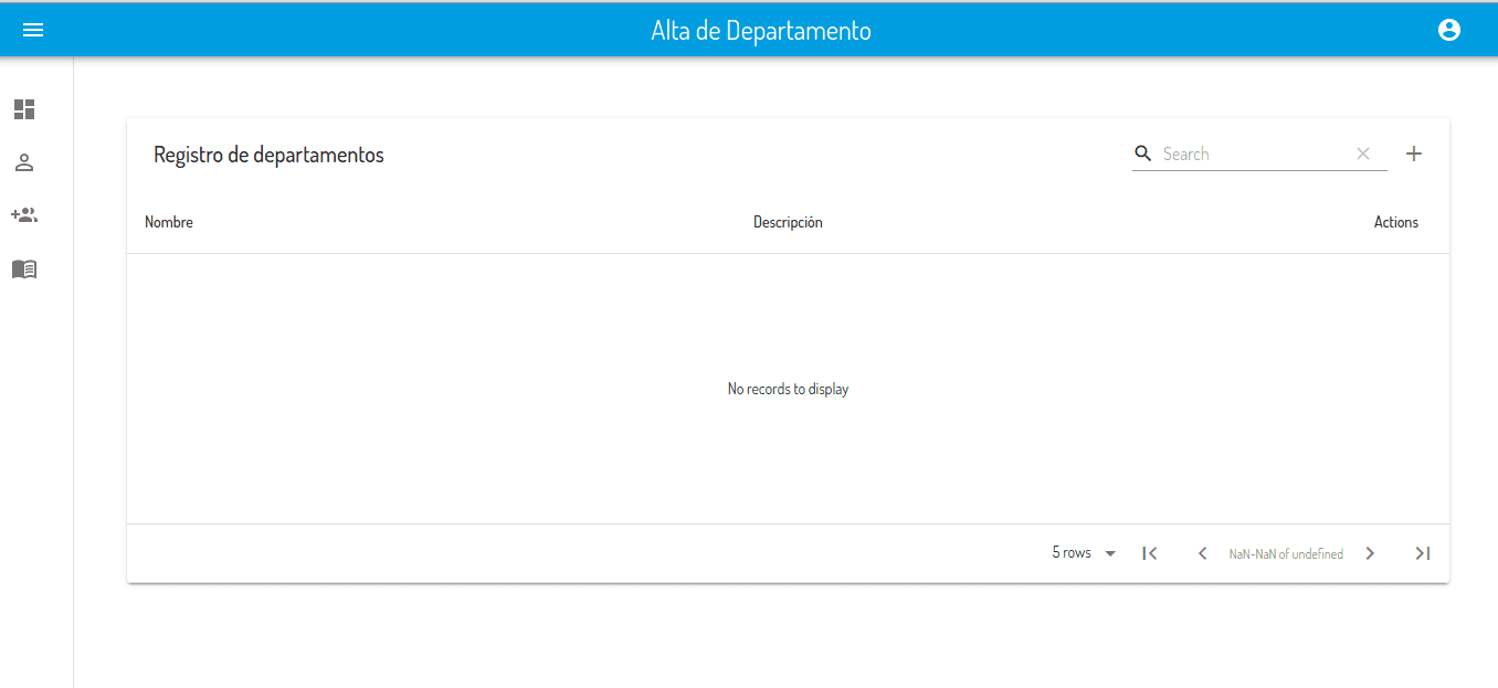 Administración de departamentos