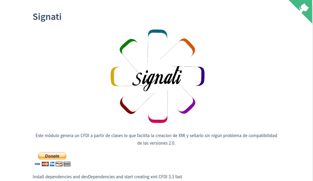 API principal de Signati Core